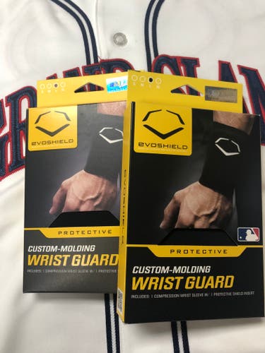 Black New Senior EvoShield Wrist Wrist Guards