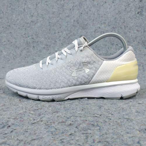 Under Armour Charged Escape 2 Womens 9 Running Shoes Gray 3020365-104