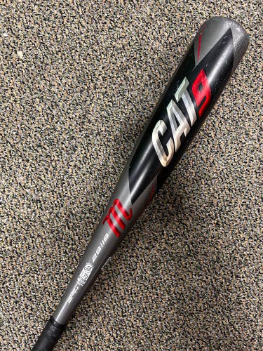 Used Kid Pitch (9YO-13YO) 2021 Marucci CAT9 Bat USSSA Certified (-10) Alloy 18 oz 28"