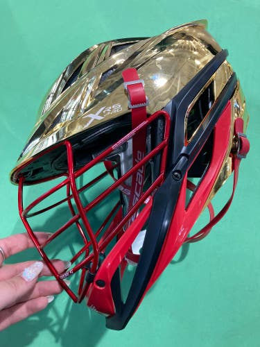 Gold Used Adult Cascade XRS Pro Helmet