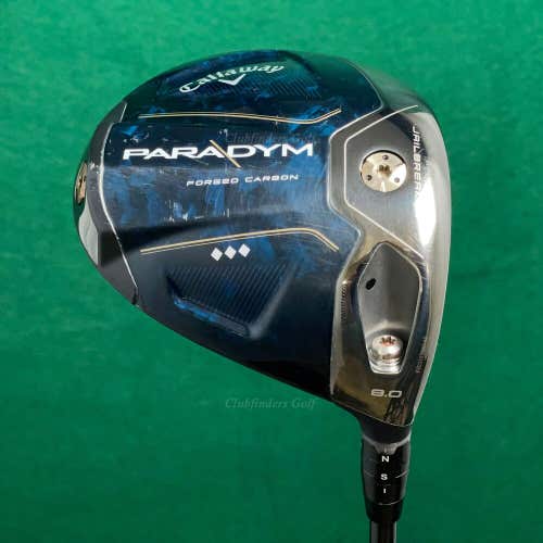 Callaway Paradym Triple Diamond 8° Driver Project X Denali 60G 6.0 Stiff w/ HC