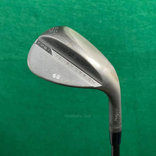 Titleist Vokey SM8 Jet Black 58-8M 58° LW Lob Wedge Vokey BV Matte Black Steel