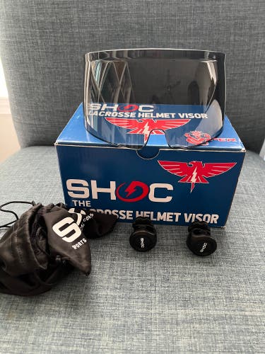 SHOC lacrosse visor
