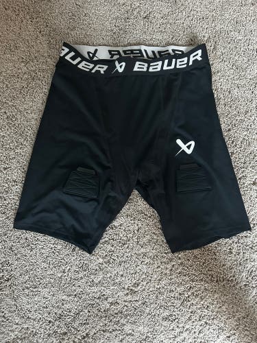 New Bauer Performance Jock Shorts Sr. XL