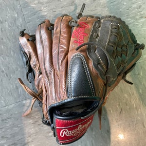Used Rawlings Premium Series Right Hand Throw Pitcher's Baseball Glove 12"