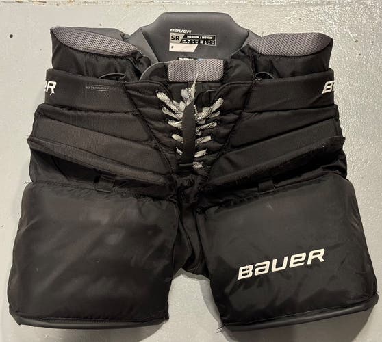 Bauer Elite Senior Goalie Pants - Medium - Black