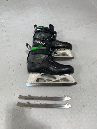 Used Senior Bauer 7-7.5 Konekt Hockey Skates