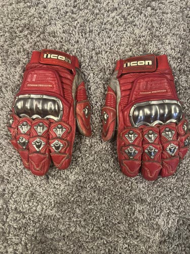 Icon TiMax Motorcycle gloves