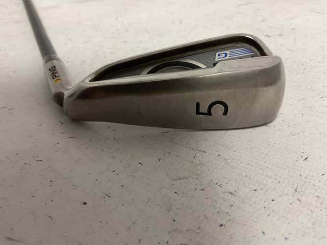 Used Ping G Yellow Dot 5 Iron Regular Flex Graphite Shaft Individual Irons