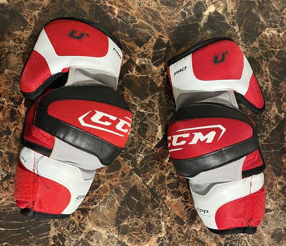 Used Senior CCM Pro Stock CCM U+PRO-NHL Elbow Pads