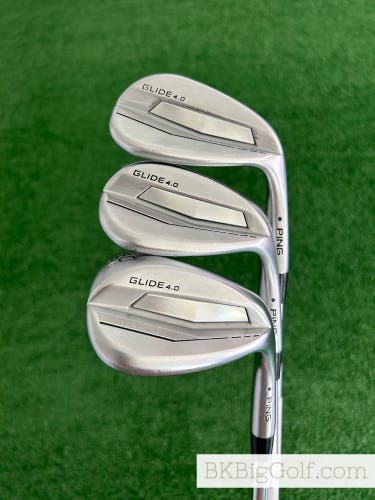 Ping Glide 4.0 3 Wedge Set (50, 54, & 60 Degrees)