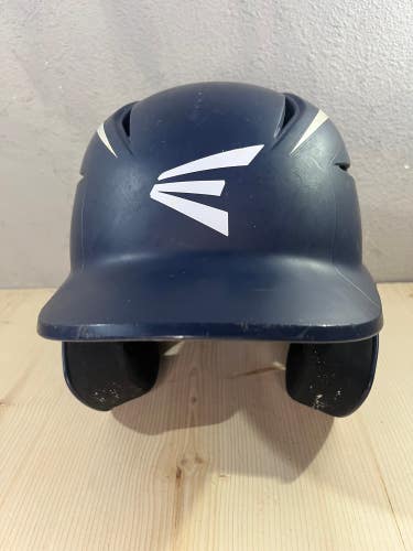 Blue Used 6 1/2-7 1/8 Easton Elite X Batting Helmet