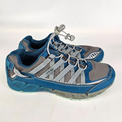 Keen Versatrail Women’s Size 9 Blue Gray Hiking Sneaker Shoes 1014596