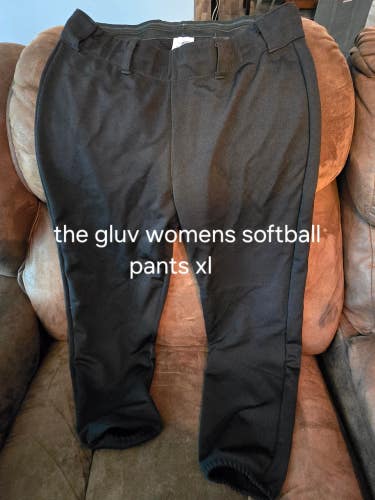 Black Used XL Adult Women's Game Pants