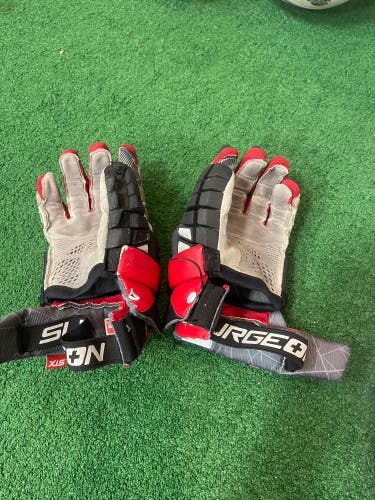 Used  STX Large Surgeon RZR2 Lacrosse Gloves