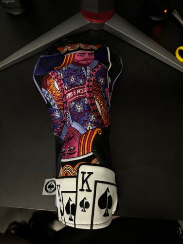 Pins & Aces King of Spades Driver Cover