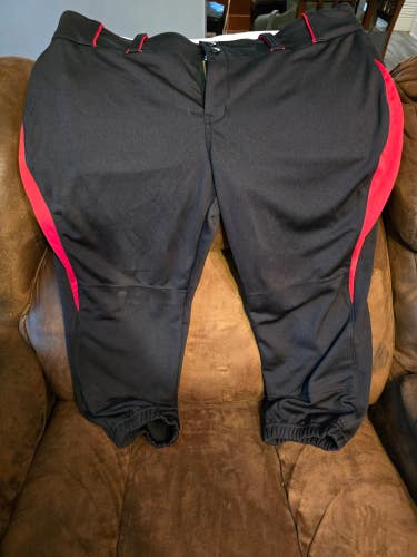 Black Used XXL Adult Women's Champro Game Pants