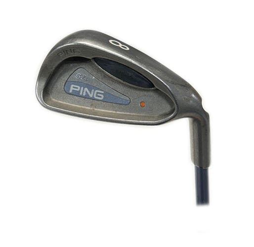 Ping G2 L Single 8 Iron Orange Dot Graphite Ping TFC 100 Ladies Flex