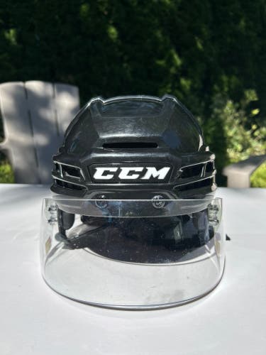 Lightly Used Large CCM Super Tacks X Helmet With Visor
