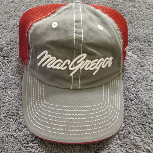 MacGregor Golf Spell Out Mens Adjustable Mesh Back Cap One Size