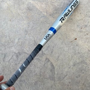 Used Rawlings Bat USABat Certified (-12) Alloy 12 oz 24" BB5S3
