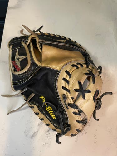 Used Right Hand Throw All Star CM3000SBT Catcher's Glove 33.5"