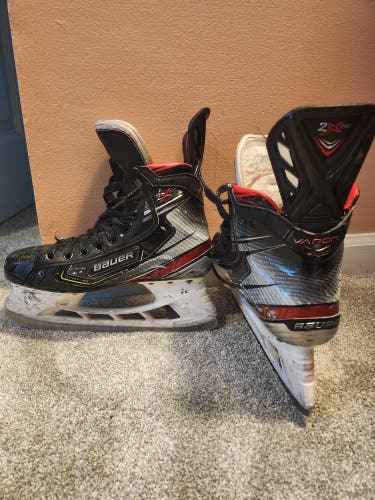 Used Senior Bauer Vapor 2X Pro Hockey Skates Regular Width 7.5