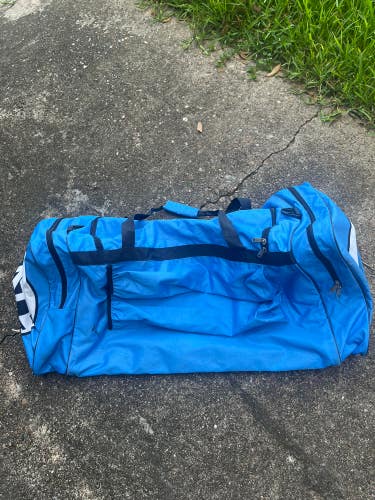 Blue Used Baseball Gear Bag