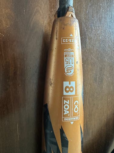 Used 2023 DeMarini USSSA Certified Composite 21 oz 29" Zoa Bat