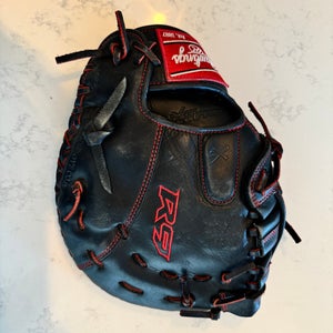 R9 youth 12 inch First Baseman mitt. Left Hand Thrower