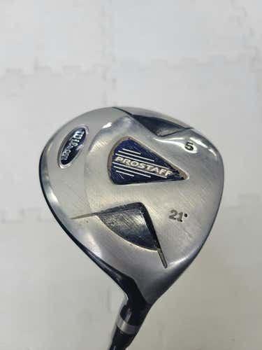 Used Wilson Pro Staff 5 Wood Regular Flex Graphite Shaft Fairway Woods