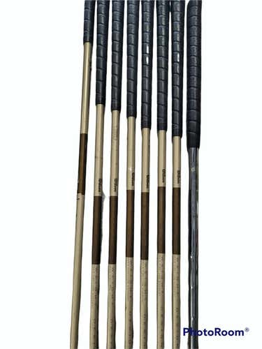 Used Wilson Pro Staff 8 Piece Graphite Senior Golf Womens Package Sets