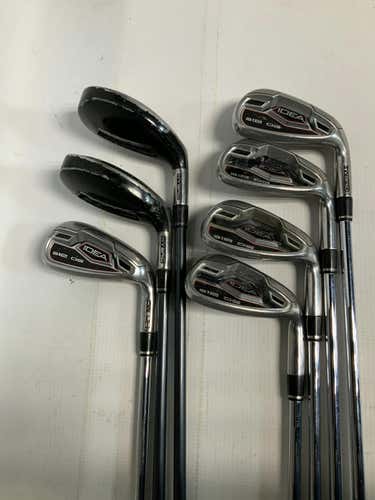Used Adams Golf A12 Os 5i-gw Aw Regular Flex Steel Shaft Iron Sets