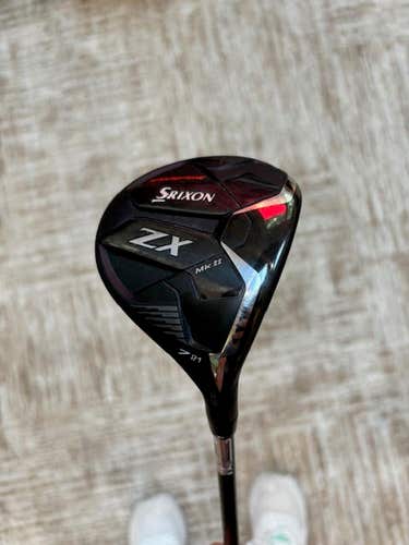 Used Men's Srixon ZX Right Handed Fairway Wood Stiff Flex 7 Wood