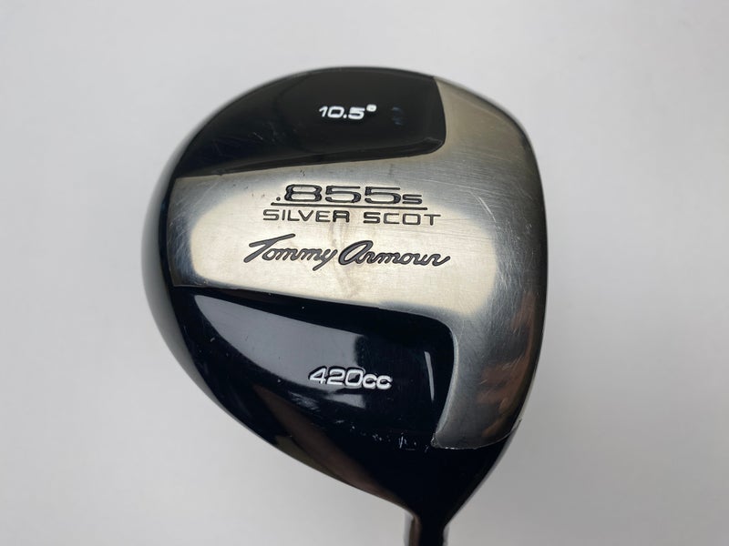 Tommy Armour 855s Silver Scot Driver 10.5* Stiff Graphite Mens RH