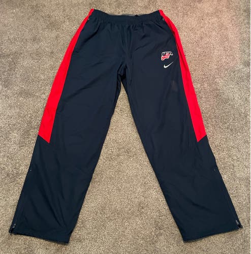 Nike Size Large USA Hockey tracksuit pants