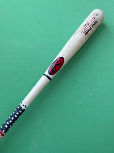 Used Kid Pitch (9YO-13YO) Rawlings Velo Bat (-7.5) Ash 21.5 oz 28"