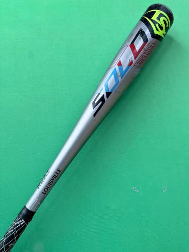 Used Kid Pitch (9YO-13YO) 2019 Louisville Slugger Solo 619 Bat USABat Certified (-11) Alloy 18 oz 29