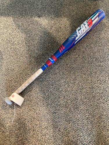 Used Kid Pitch (9YO-13YO) 2021 Marucci CAT9 Composite Bat USSSA Certified (-8) Composite 22 oz 30"