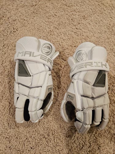 Used Maverik M5 Lacrosse Gloves 13"