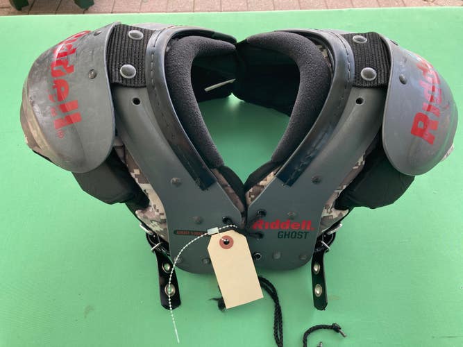 Used Small Youth Riddell Ghost Shoulder Pads