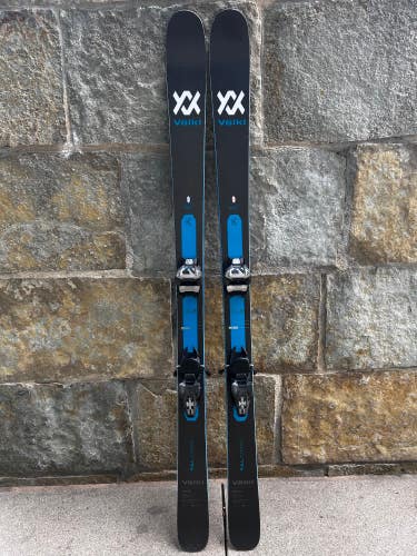 Used 2023 Men's Volkl Kendo 88 170 cm All Mountain Skis With Bindings Max Din 13