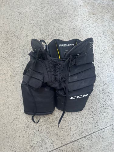 Used Intermediate Medium CCM Premier R1.9 Hockey Goalie Pants