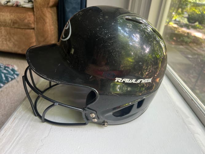 Used 6 3/4 Rawlings MLTBH-R1 Batting Helmet