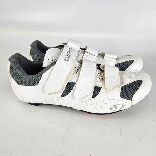 Giro Techne Women's Road Bike Shoes White/Silver Size: US 10