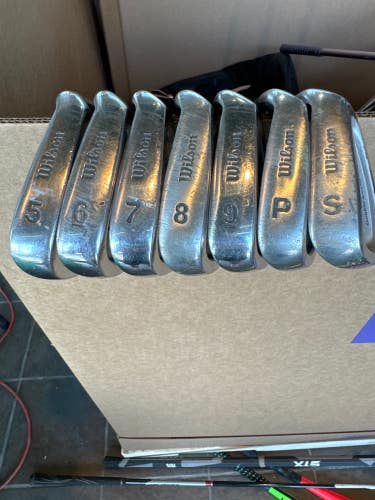 Used Men's Wilson Clubs (Full Set) Right Handed Regular Flex 11 Pieces