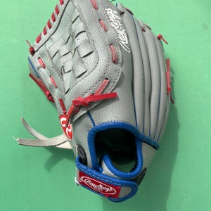 Gray Used Kid Pitch (9YO-13YO) Rawlings Player Series Left Hand Throw Baseball Glove 11.5"