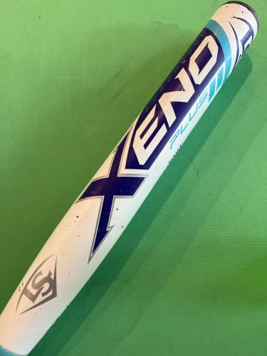 Used 2017 Louisville Slugger Xeno Bat (-10) Composite 23 oz 33"