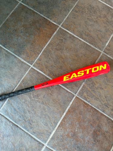 Used 2019 Easton Ghost X Hyperlite Bat USABat Certified (-13) Alloy 12 oz 25"