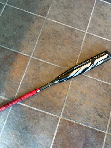 Used Kid Pitch (9YO-13YO) DeMarini CF Black Bat USSSA Certified (-10) Composite 21 oz 31"